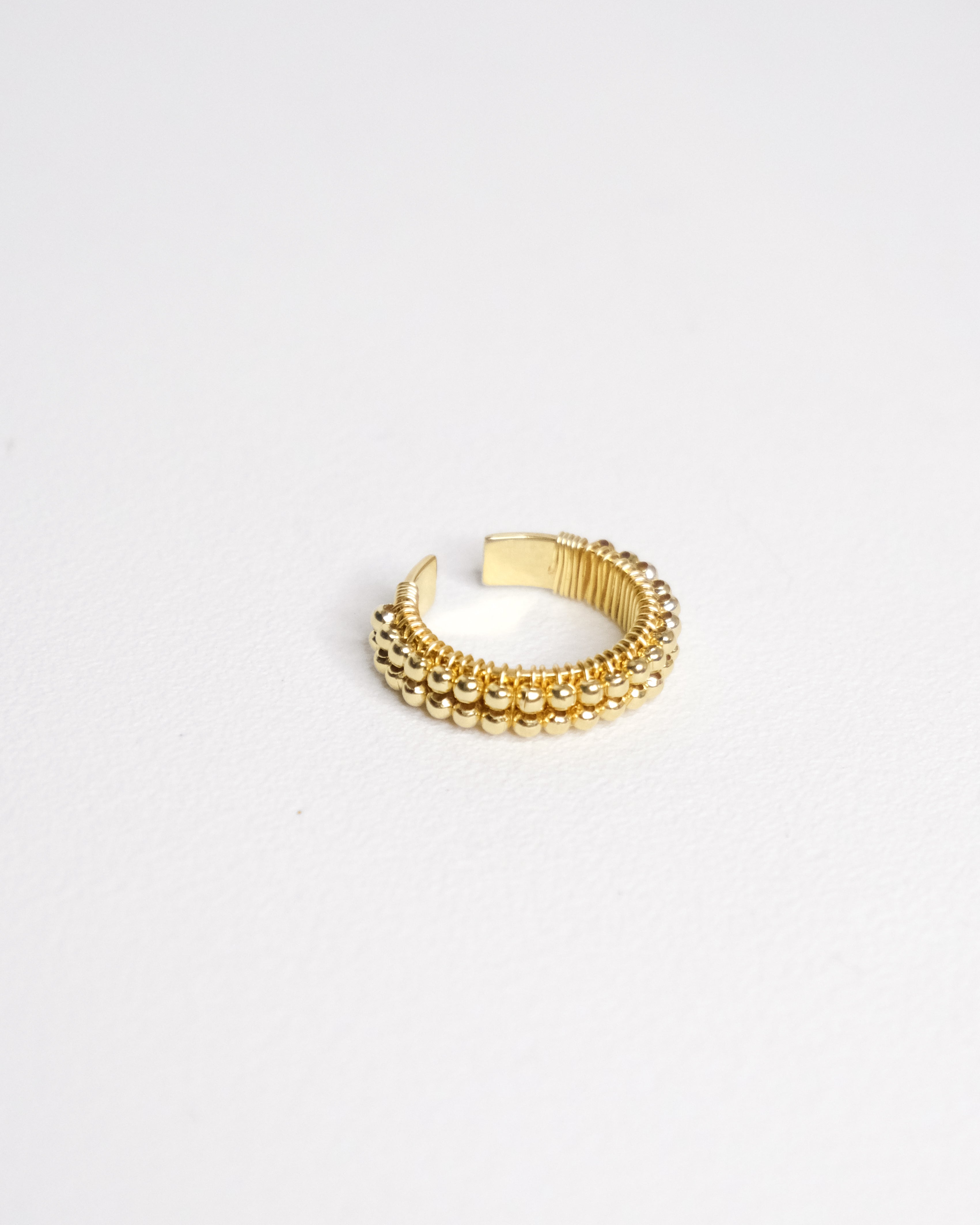 Double Fan Ring - Cecelia