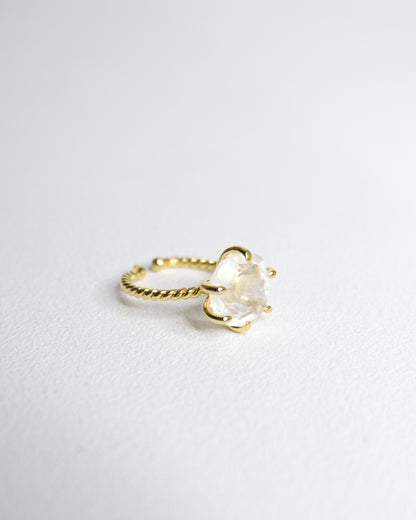 Wicker Baby Stone Ring - Cecelia