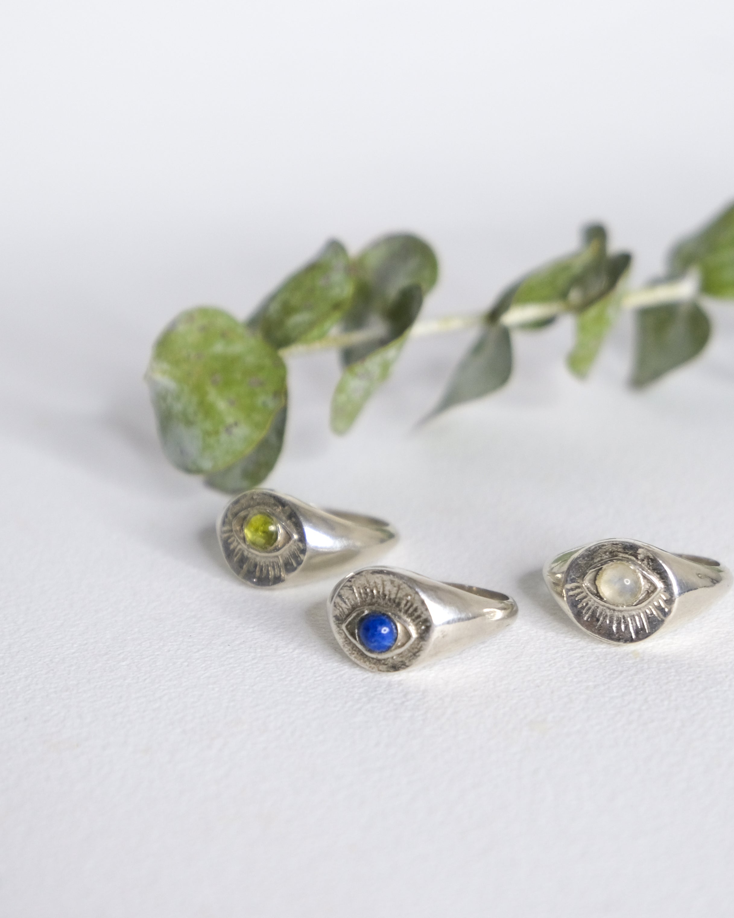 Anillo Ojo de Plata - And.vibes