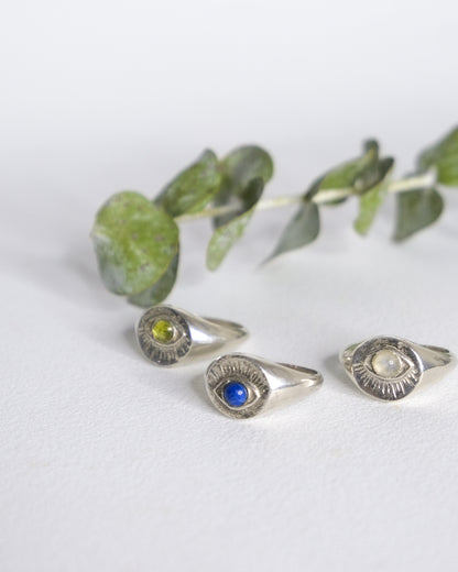 Anillo Ojo de Plata - And.vibes