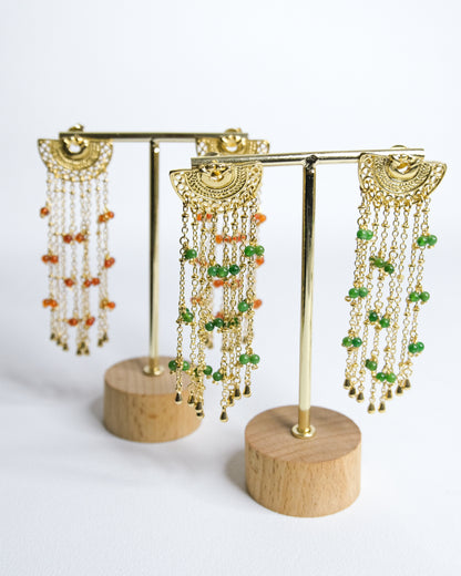 Long Root Earring - Cecelia