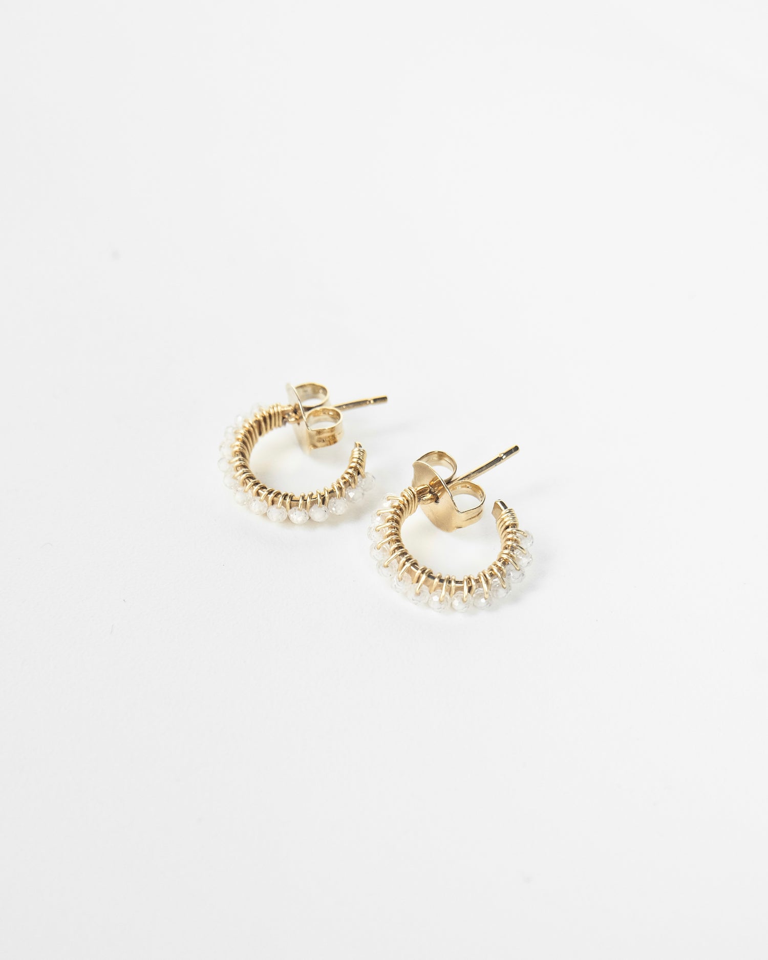 Arracada abanico sencilla - Cecelia