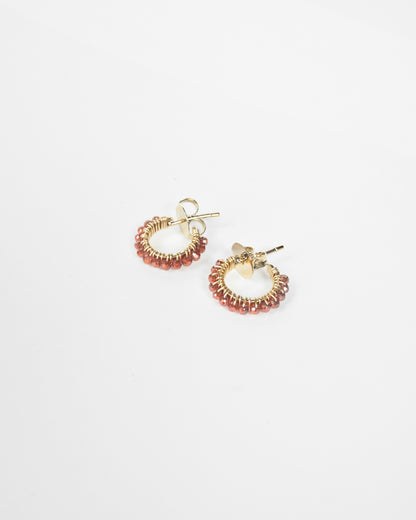 Arracada abanico sencilla - Cecelia