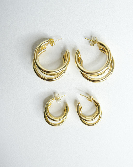 Triple Tube Hoops - Cecelia