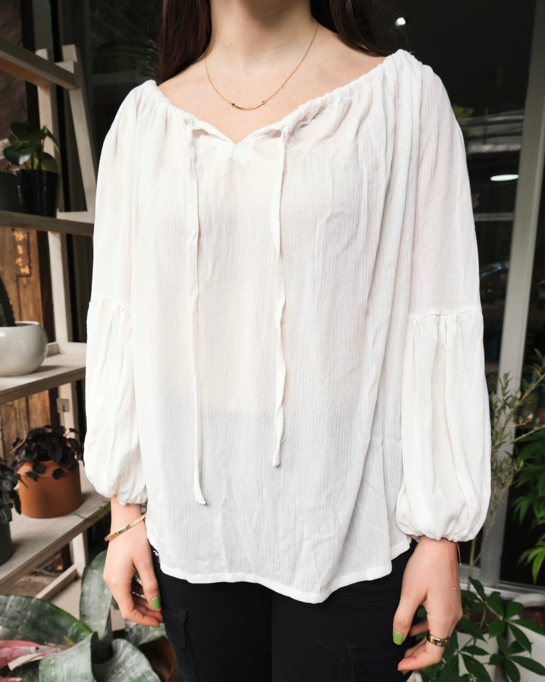 Lime blouse - Limoncello