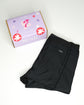 Boyshort Menstrual Panty - Black