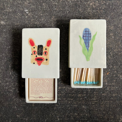 Caja cerillos - Nudo Bohemio