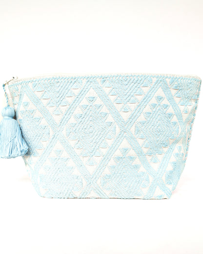 Mexican Cosmetic Bag - Blau Verde