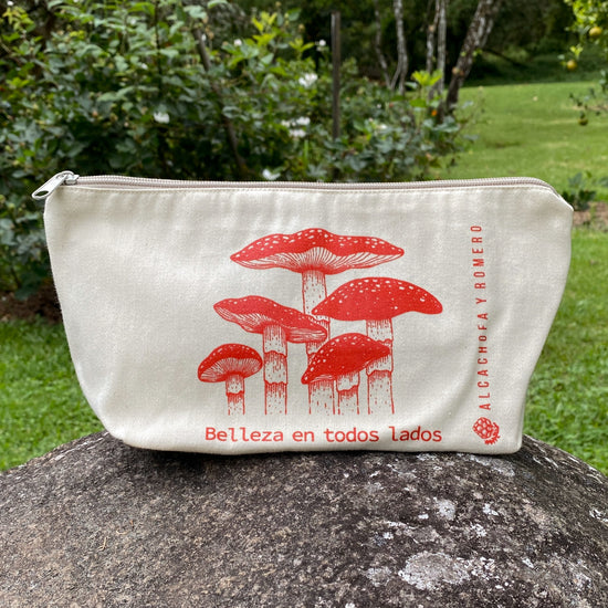 Red Mushroom Bag - Alcachofa y Romero