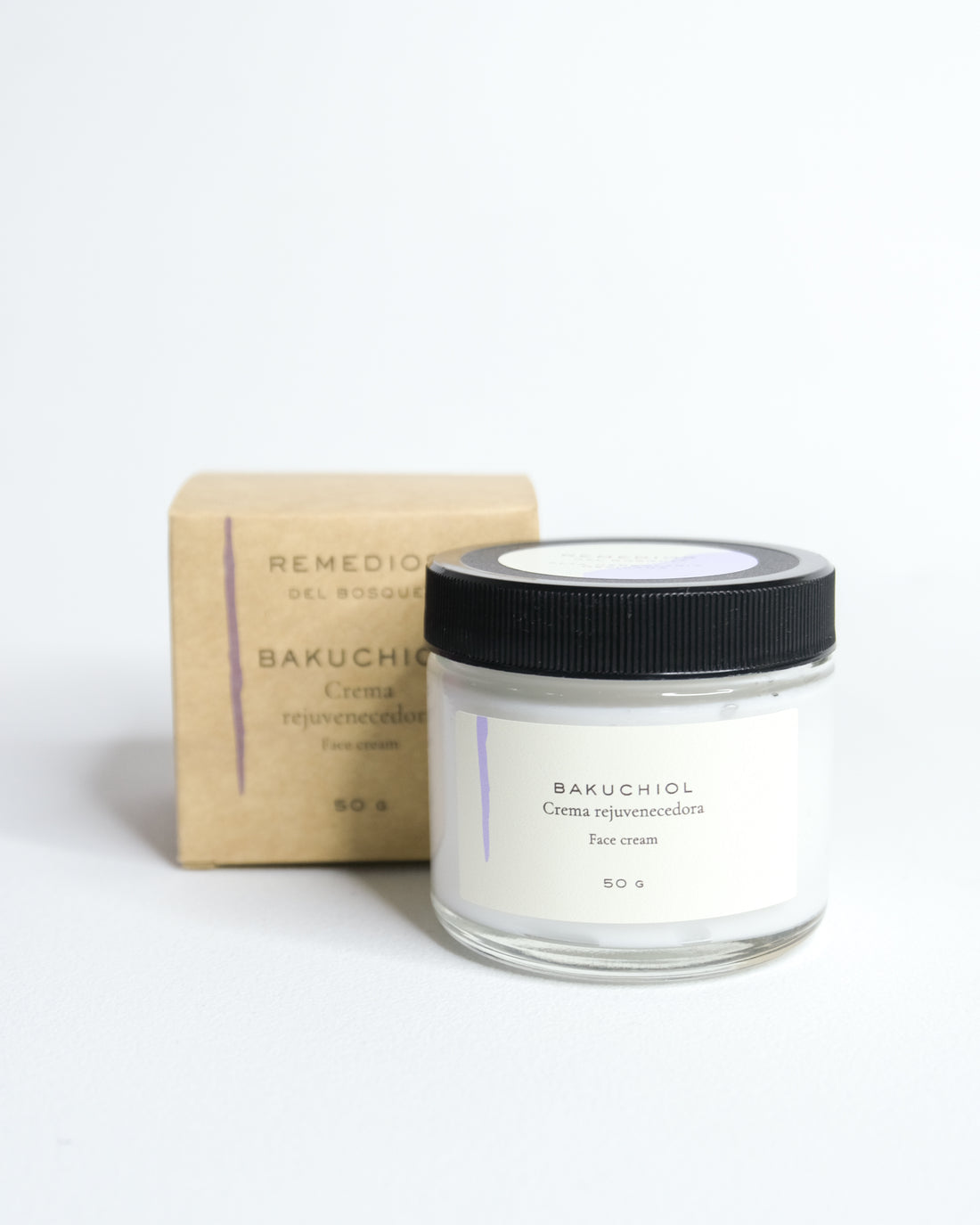 Rejuvenating cream with Bakuchiol - Remedios del Bosque