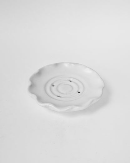 Circular soap dish - Alcachofa y Romero
