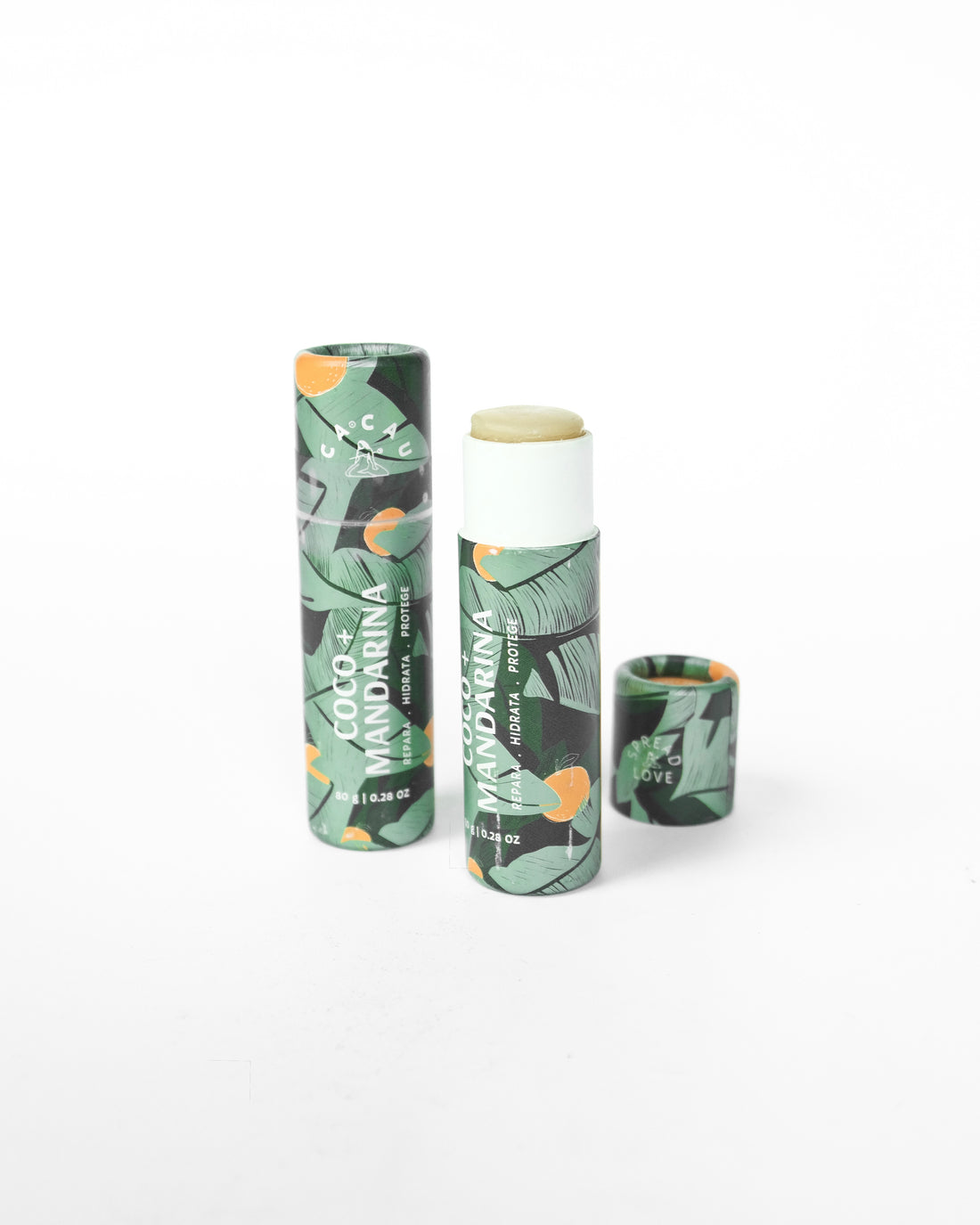 Coconut + tangerine lip balm - Cocoa