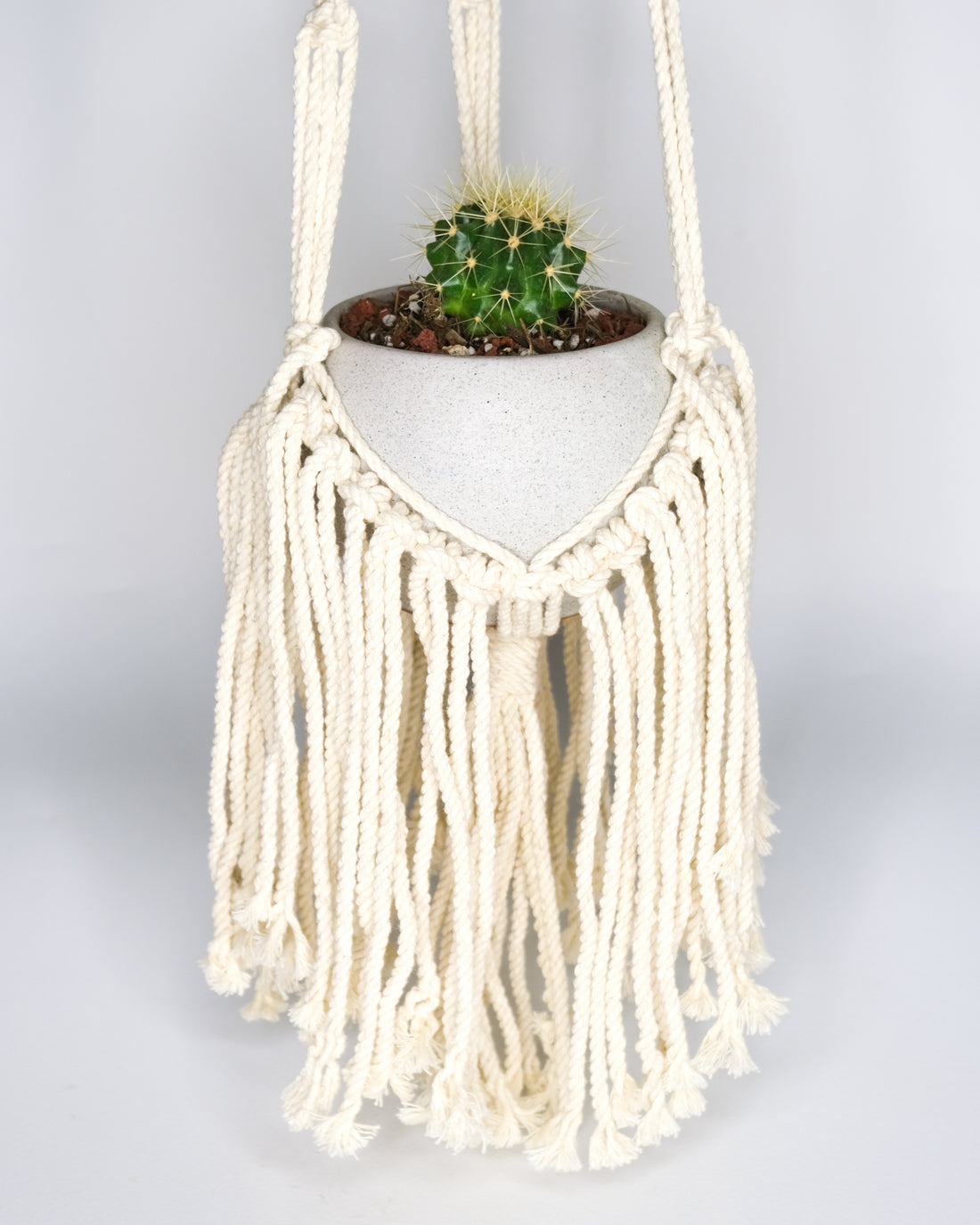 Fringed Pot Holder - Bohemian Knot