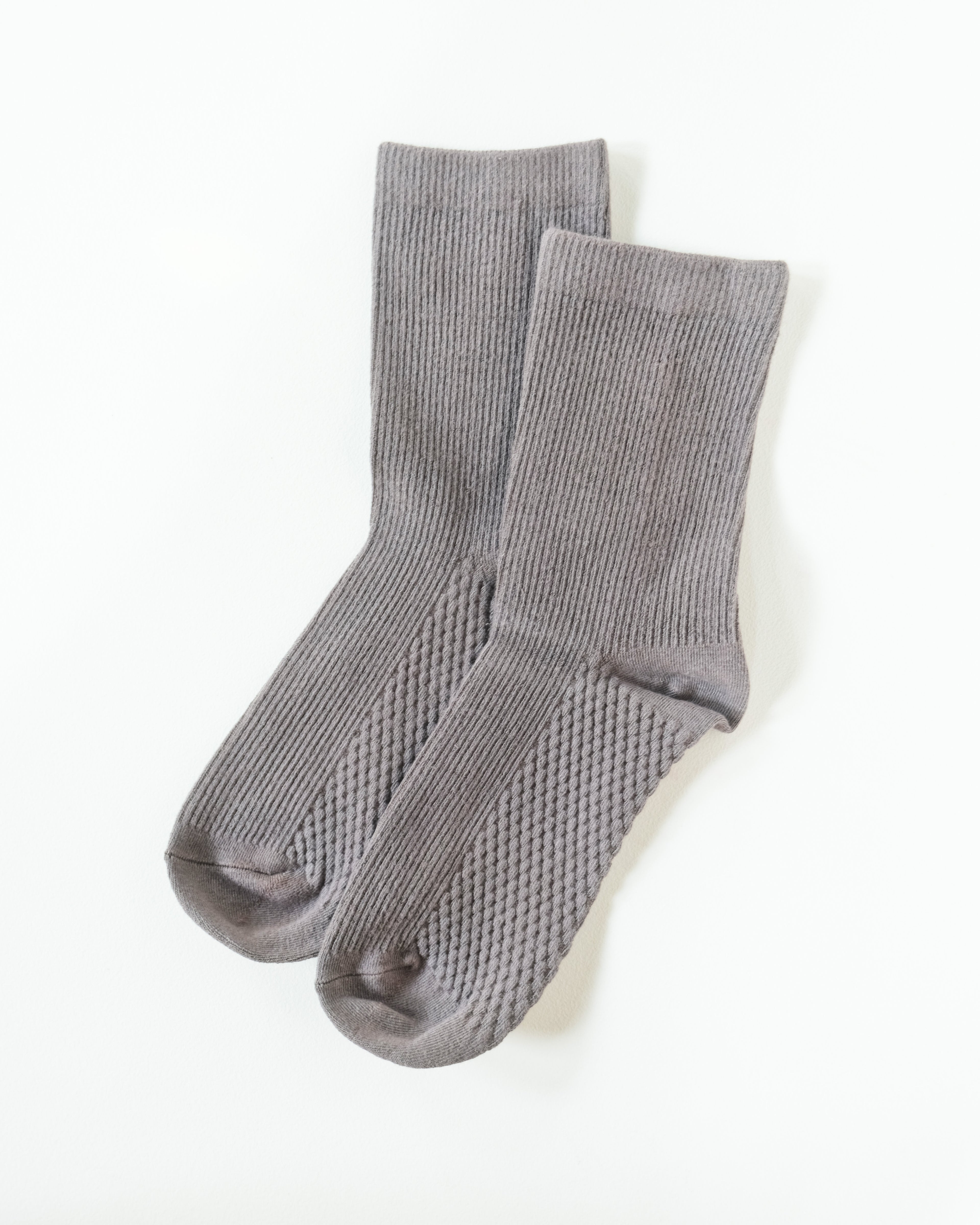 Classic Ribbed &amp;amp; Support Socks - Stone Eye