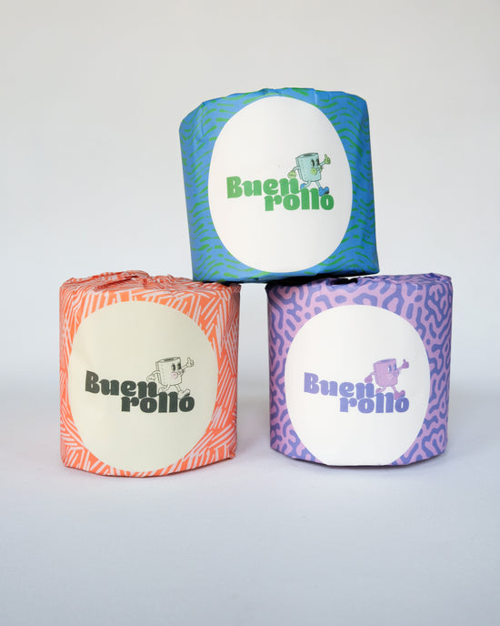 Package of 12 rolls of toilet paper - Buen Rollo