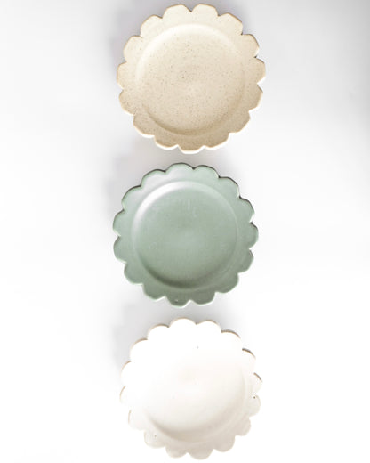 Plato entremés medio círculo - Alcachofa y Romero