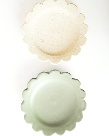 Plato entremés medio círculo - Alcachofa y Romero