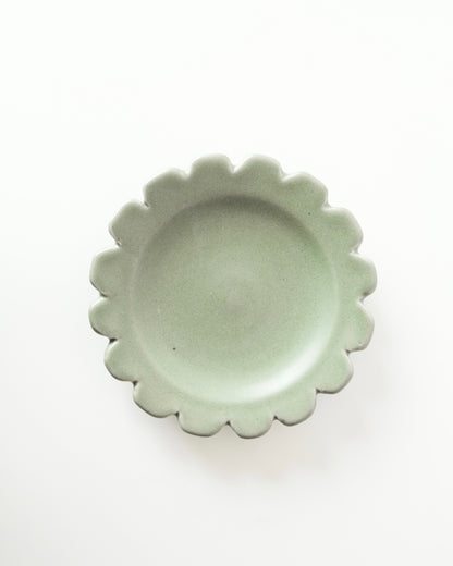 Plato entremés medio círculo - Alcachofa y Romero