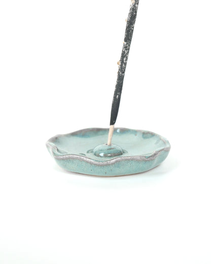 Petal incense holder - Artichoke and Rosemary