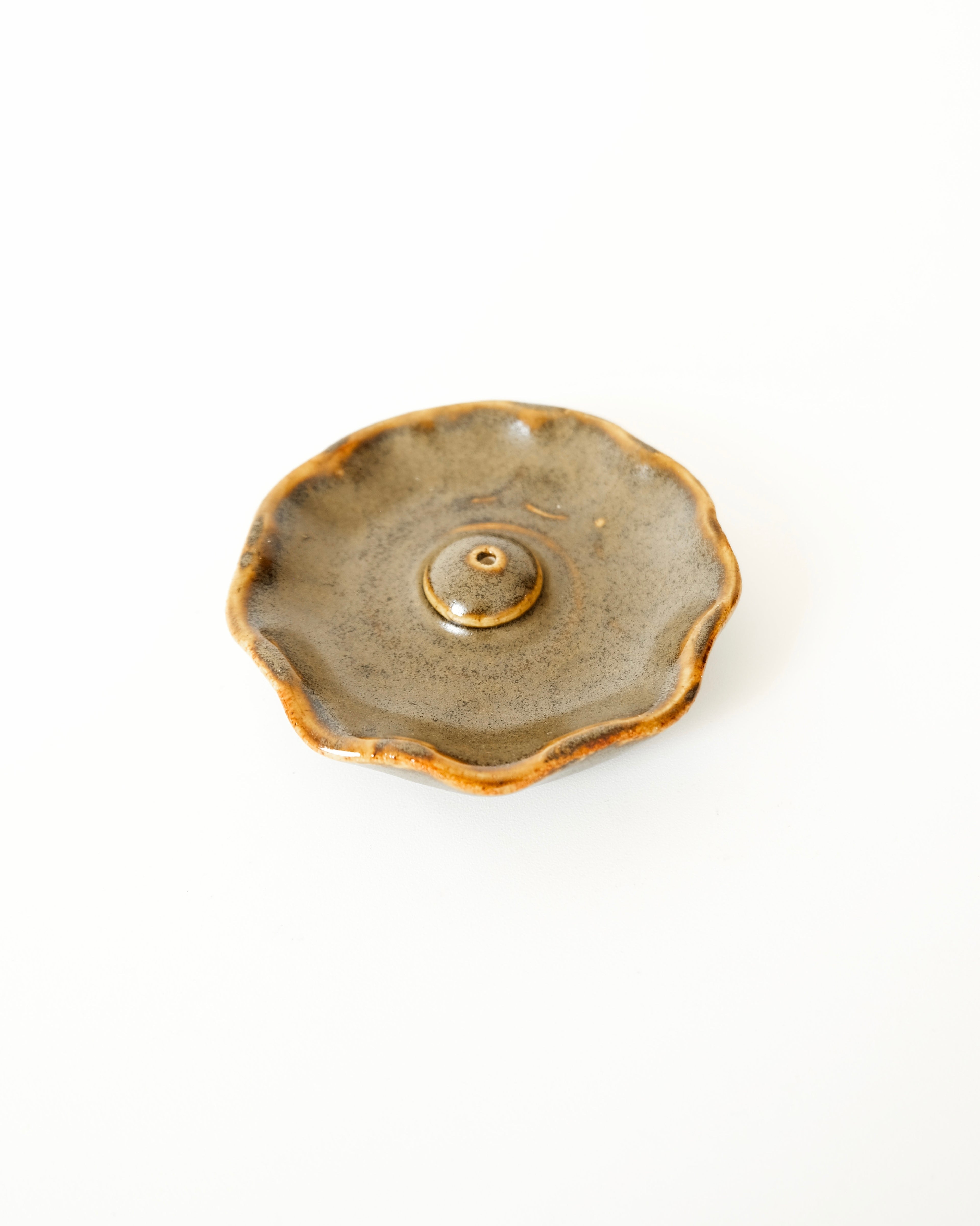 Petal incense holder - Artichoke and Rosemary