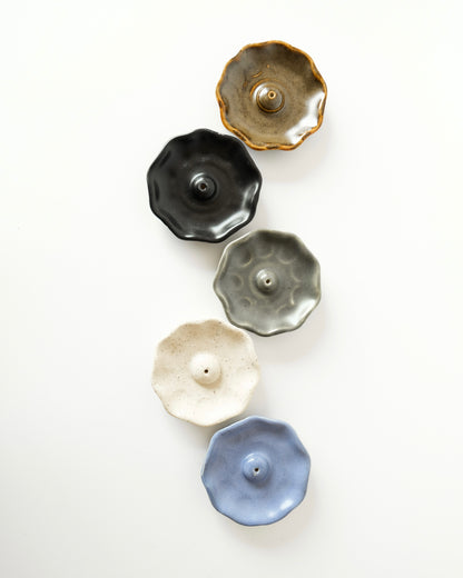 Petal incense holder - Artichoke and Rosemary