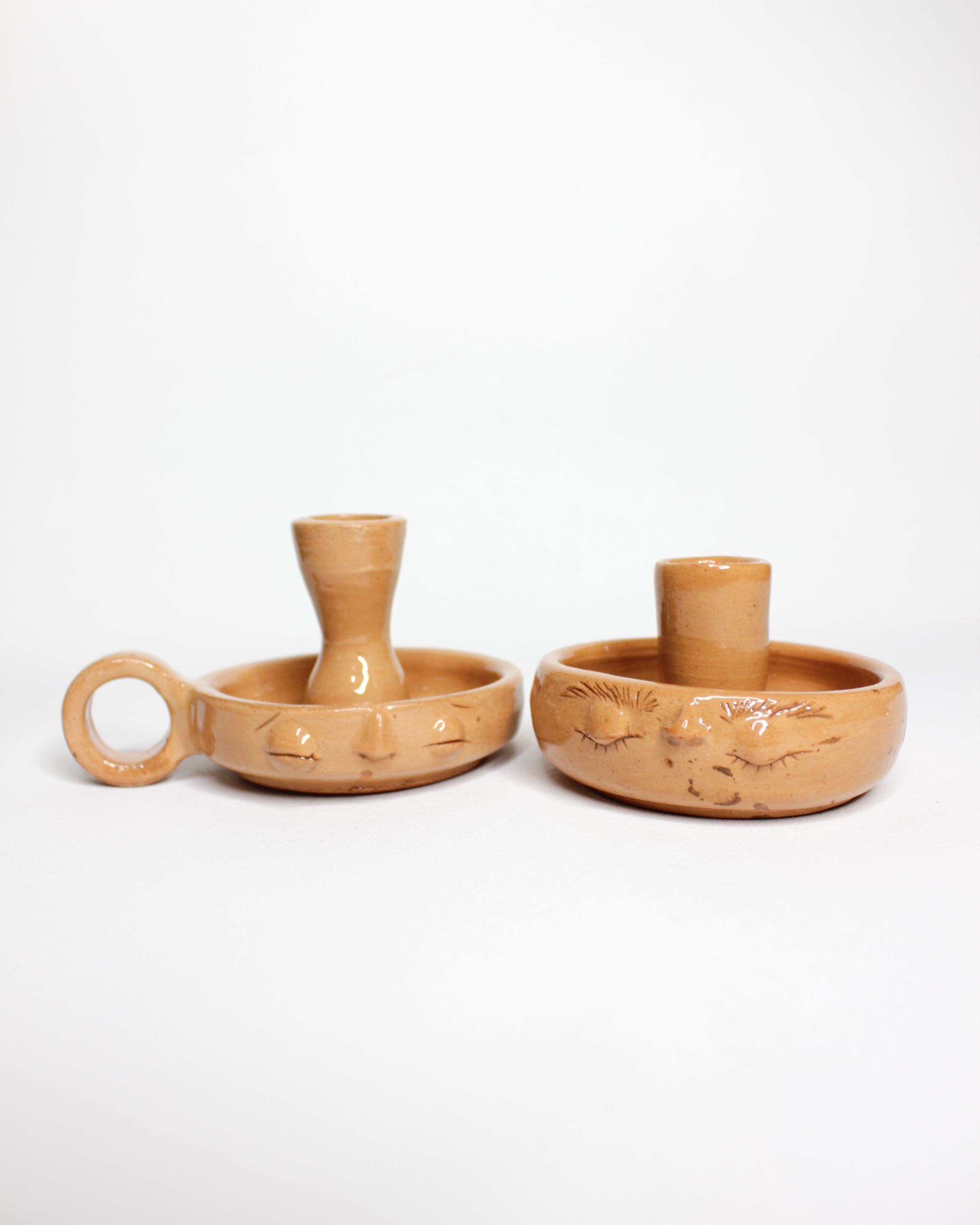 Candle holders Faces - Three Sad Things