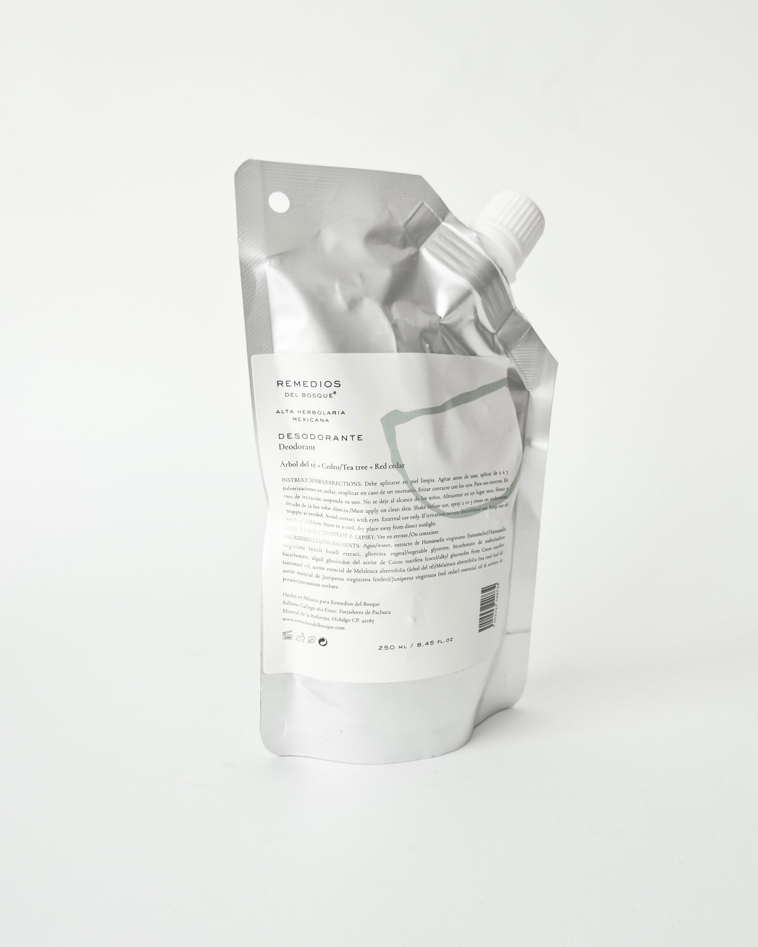 Refill desodorante - Remedios del Bosque