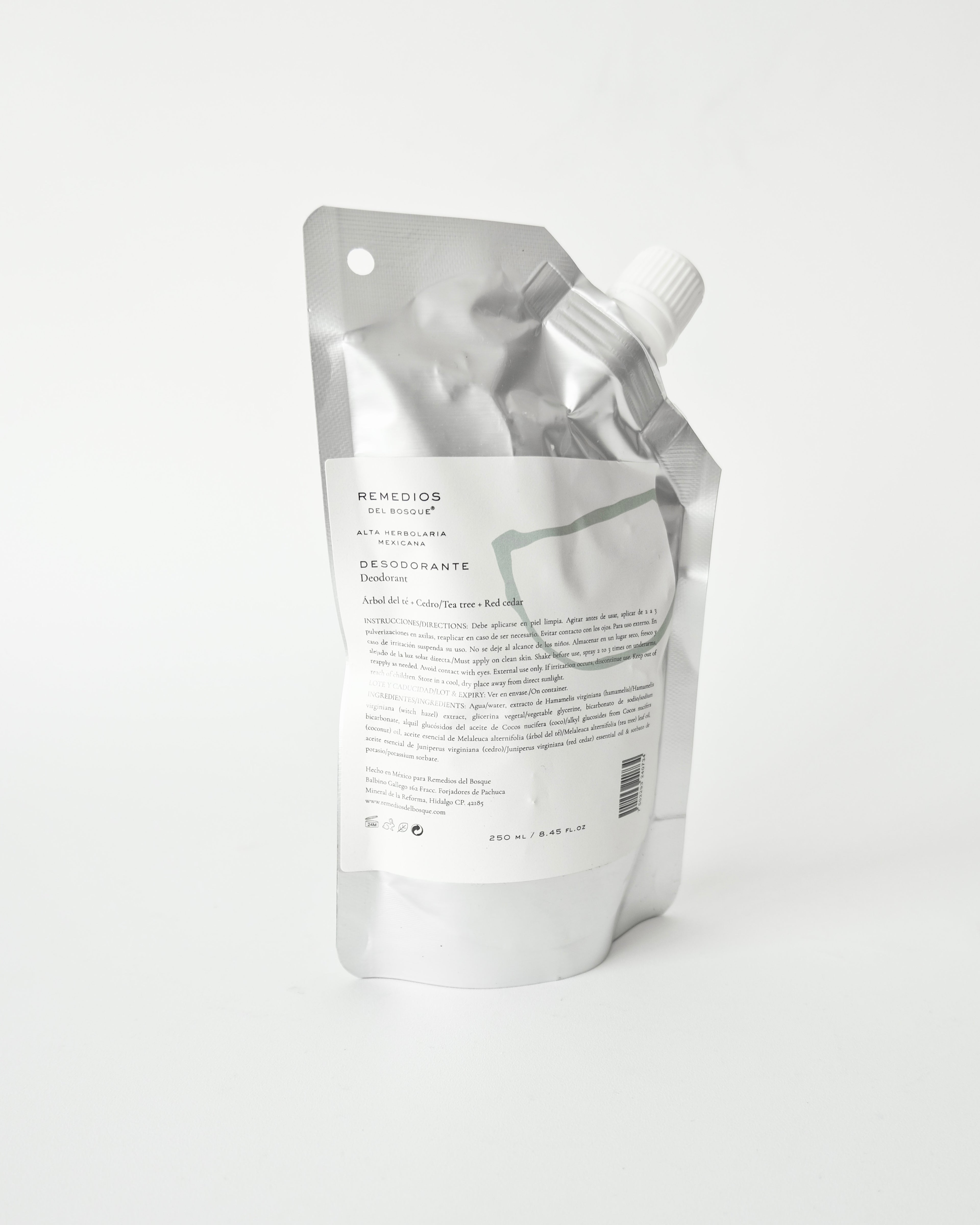 Refill desodorante - Remedios del Bosque