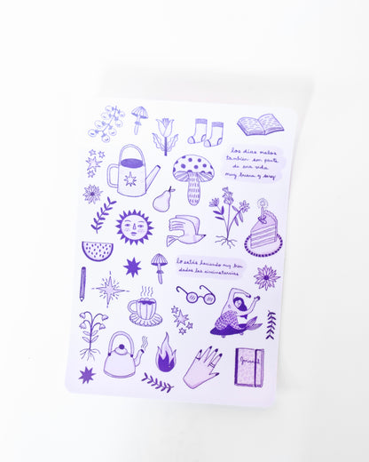 Plantilla stickers - Cris Delgado