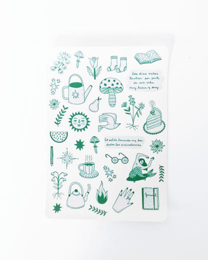 Plantilla stickers - Cris Delgado