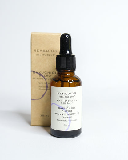 Rejuvenating serum with Bakuchiol - Remedios del Bosque