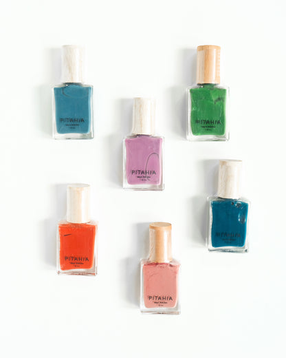 Esmaltes de uñas tonos obscuros - Pitahia