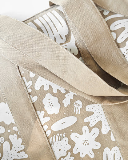 Tote Flores y Corales - Alcachofffa