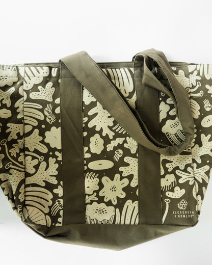 Tote Flores y Corales - Alcachofffa