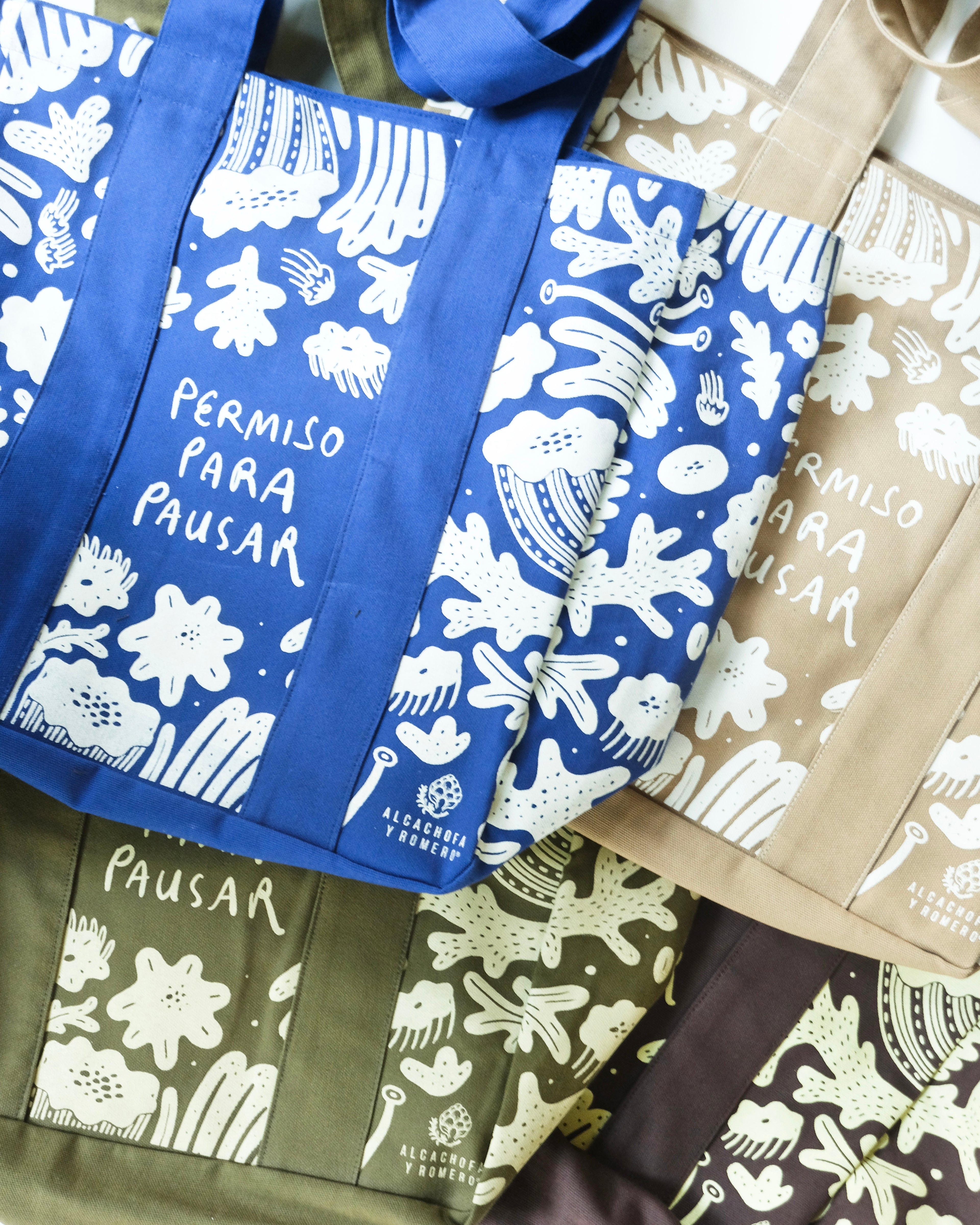 Tote permiso para pausar - Alcachofffa