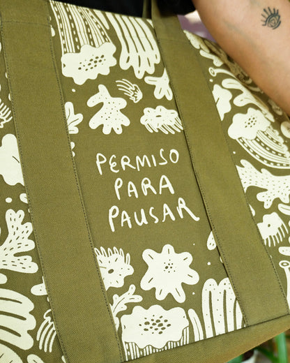 Tote permiso para pausar - Alcachofffa