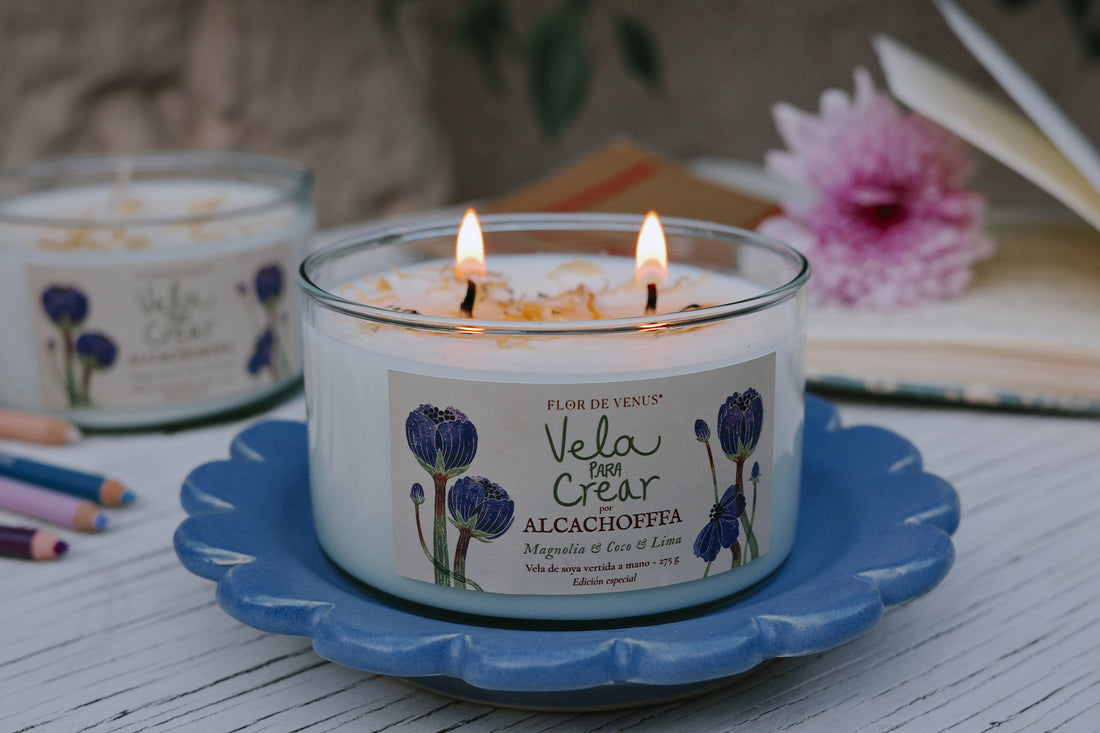 Vela para crear - Alcachofffa