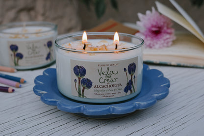 Vela para crear - Alcachofffa