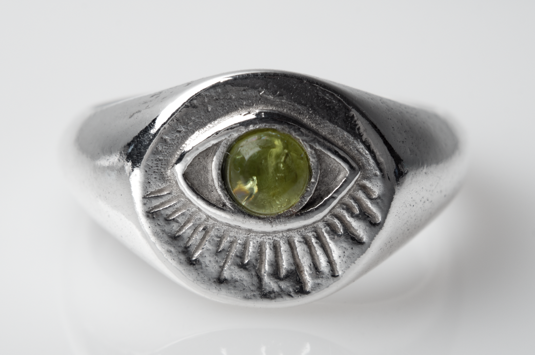 Anillo Ojo de Plata - And.vibes