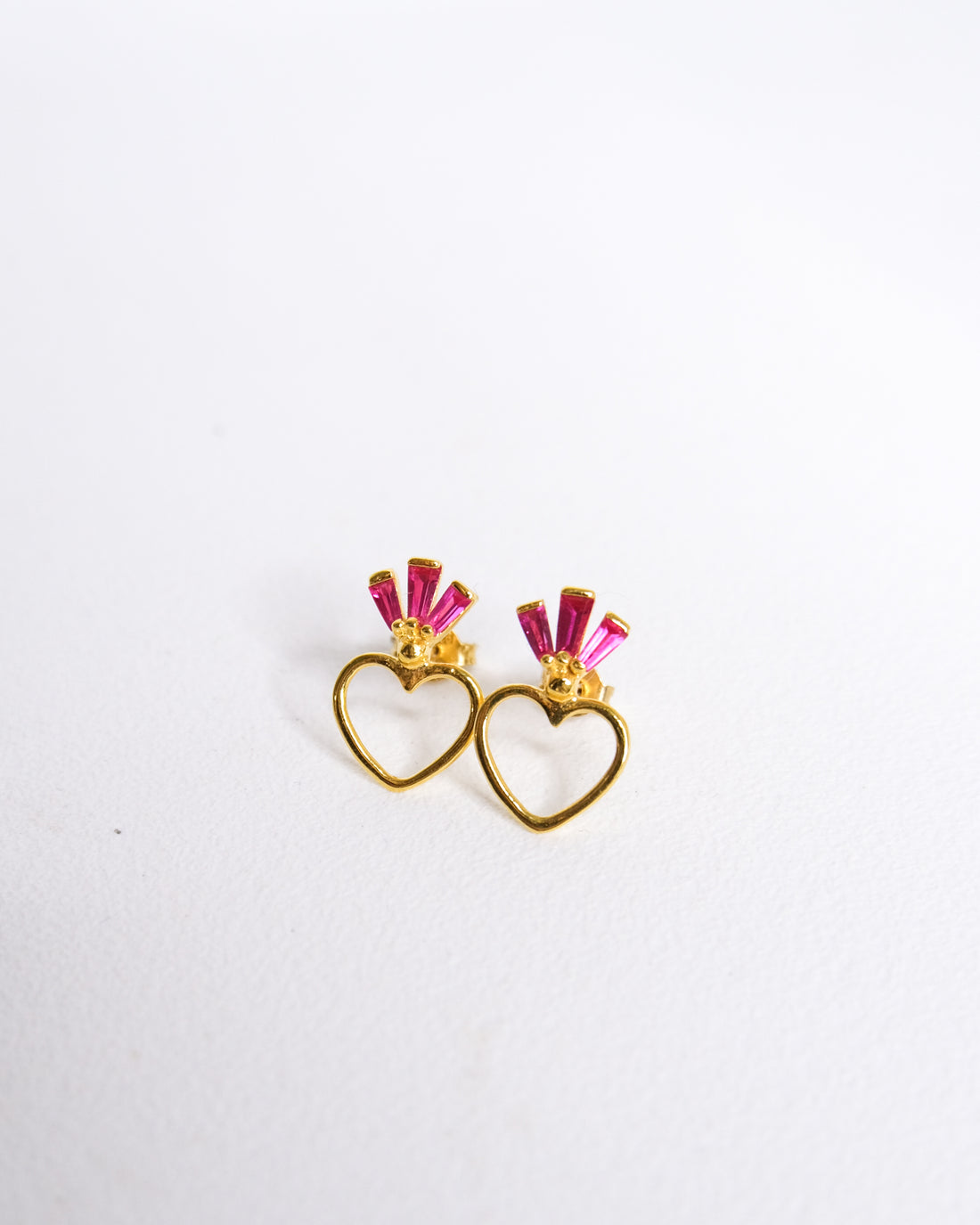 Aretes Milagrito con Zirconias - Coba