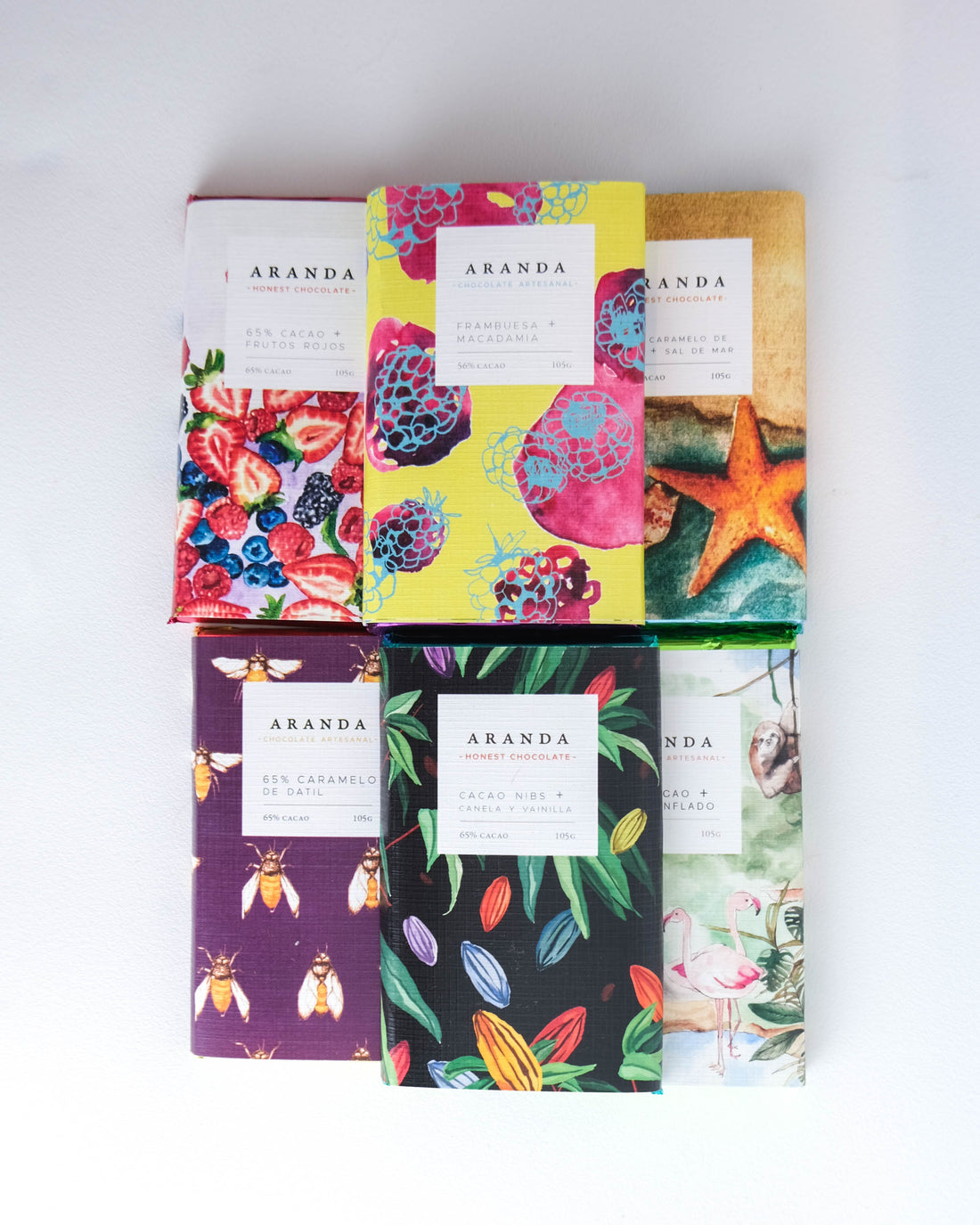 Artisanal chocolates of 105 gr - Aranda