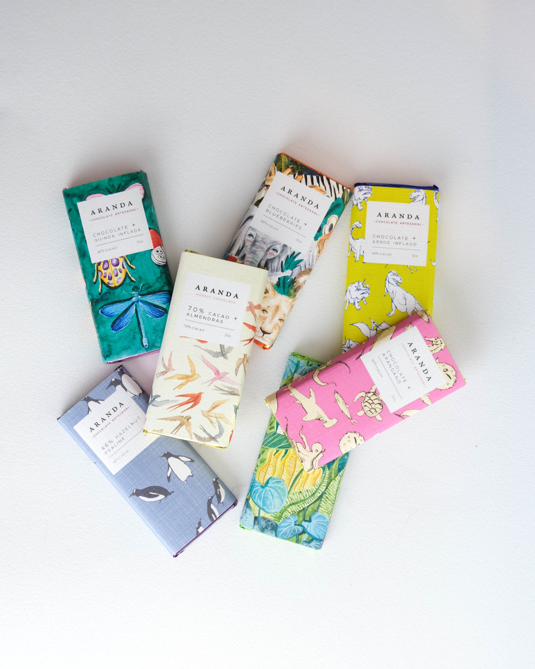 31 gr artisanal chocolates - Aranda