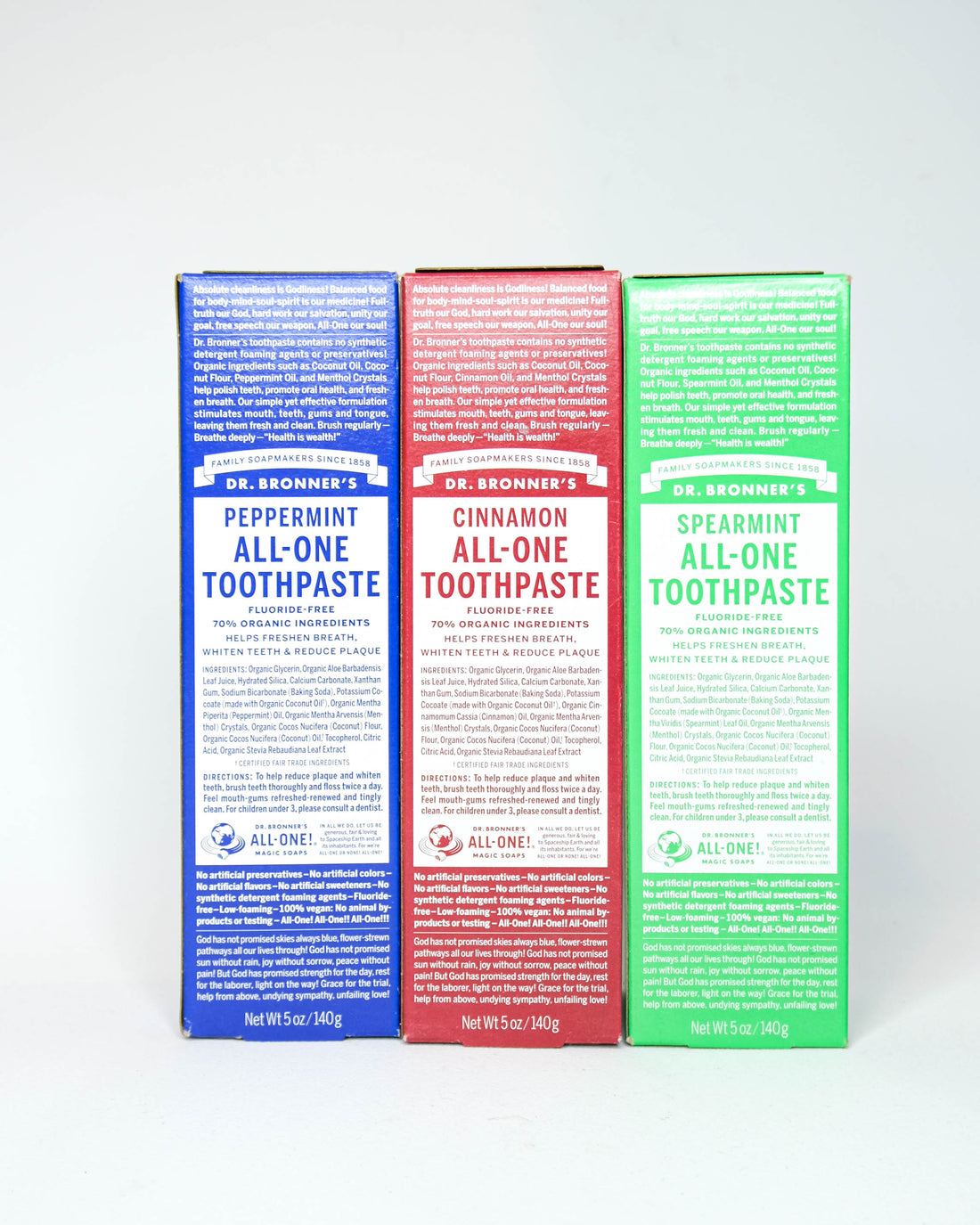 Pastas Dentales - Dr. Bronners